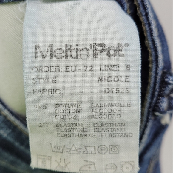 Meltin' Pot Nicole Boot Cut Jeans 28x34 - Picture 6 of 7